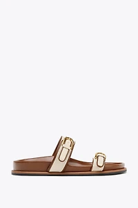 STRAPPY BUCKLE SANDALS
