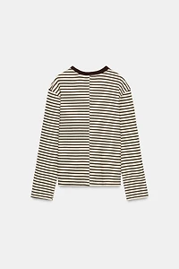 STRIPED LONG SLEEVE T-SHIRT