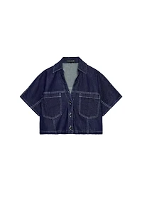 CHEMISE COURTE Z1975 EN DENIM
