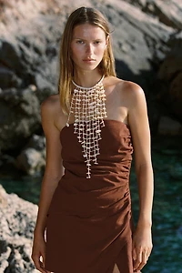 LINEN SHORT JUMPSUIT
