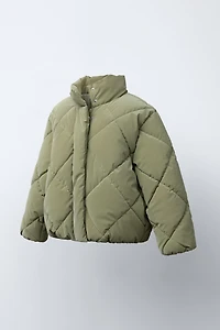 VESTE REMBOURRÉE EFFET GOMMÉ