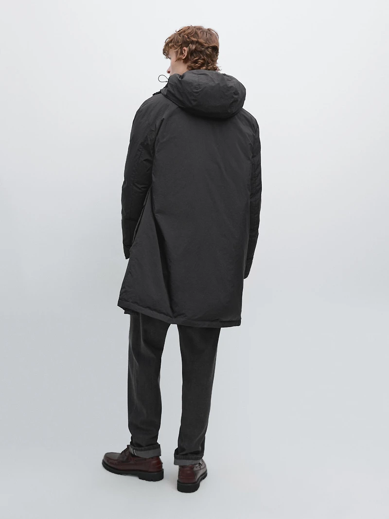 Parka matelassée déperlante à capuche