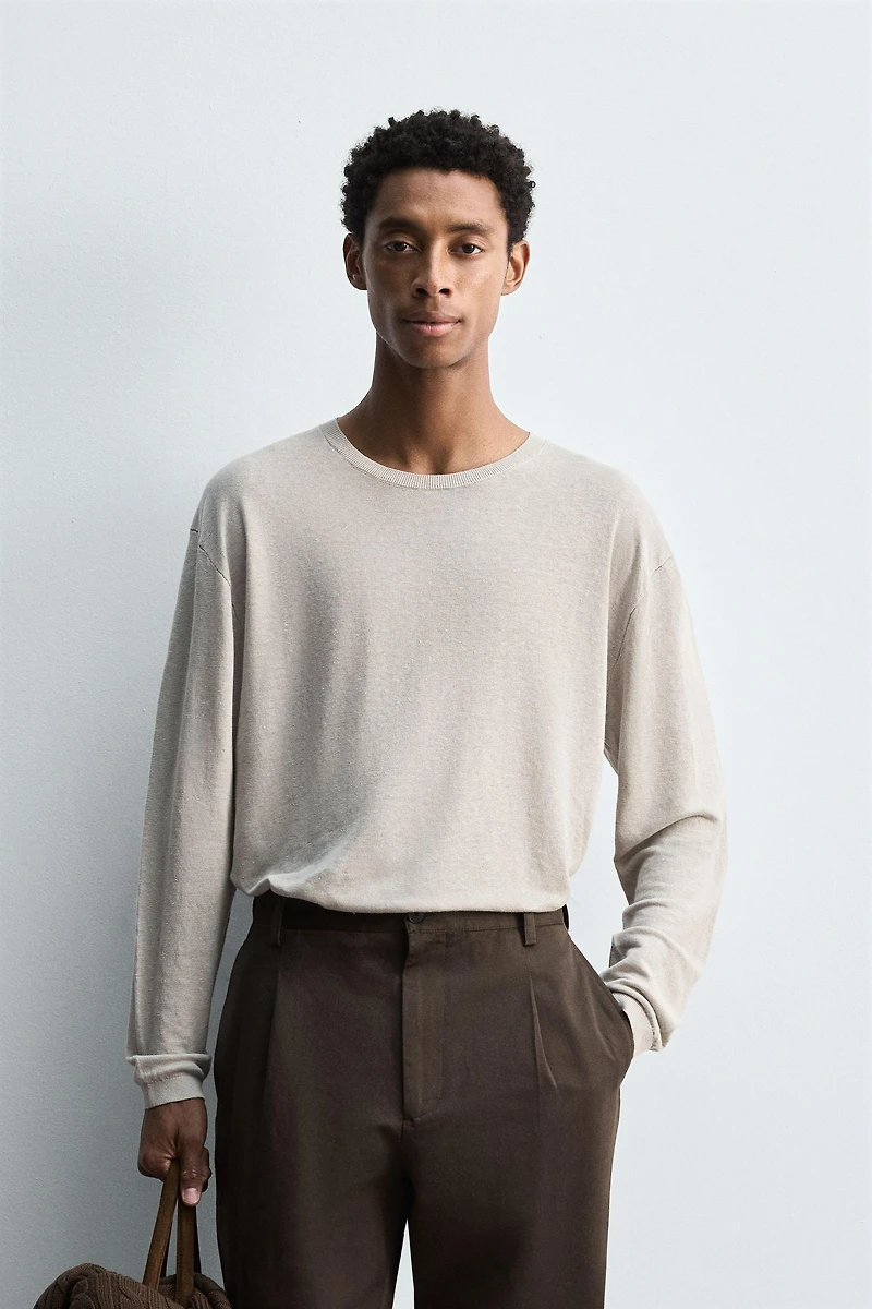 LIGHTWEIGHT 100% HEMP SWEATER
