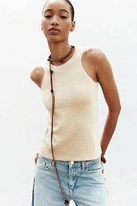 Z1975 CONTRAST MID-RISE WIDE LEG JEANS