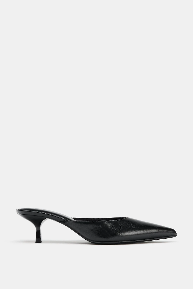 SLINGBACK MULE SHOES
