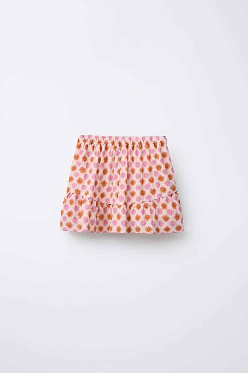 SUN PRINT SKORT
