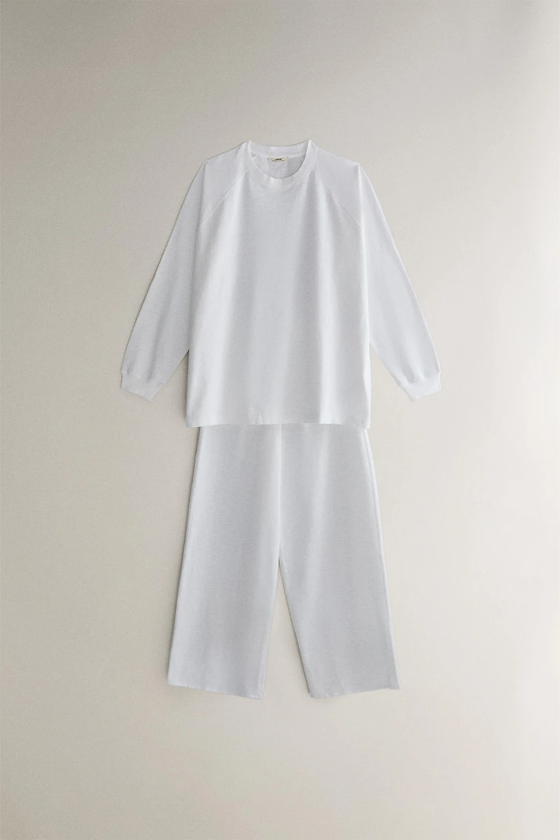 PANTALON LONG EN COTON