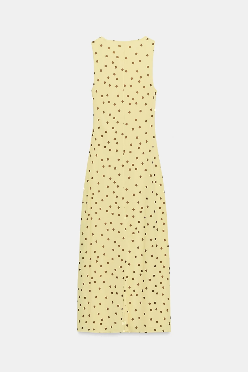 FLOWY POLKA DOT DRESS