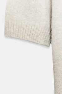 PULL 100% LAINE MANCHES COURTES