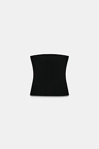 STUDDED STRETCH BANDEAU TOP