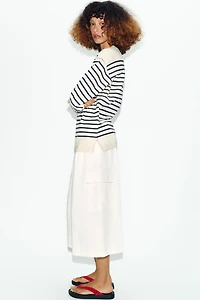 STRIPED LONG SLEEVE T-SHIRT