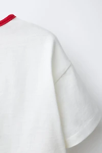 MILK APPLIQUÉ T-SHIRT
