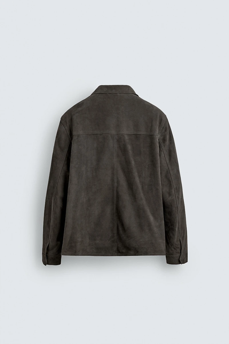 SUEDE LEATHER JACKET