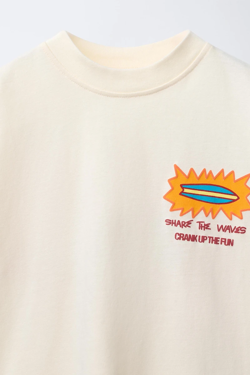 SURF PRINT T-SHIRT