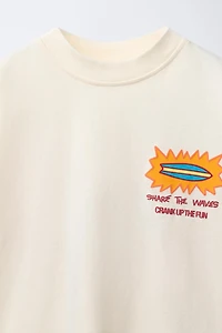 SURF PRINT T-SHIRT