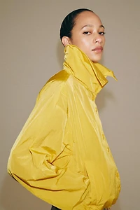 ZW COLLECTION HIGH COLLAR BOMBER JACKET