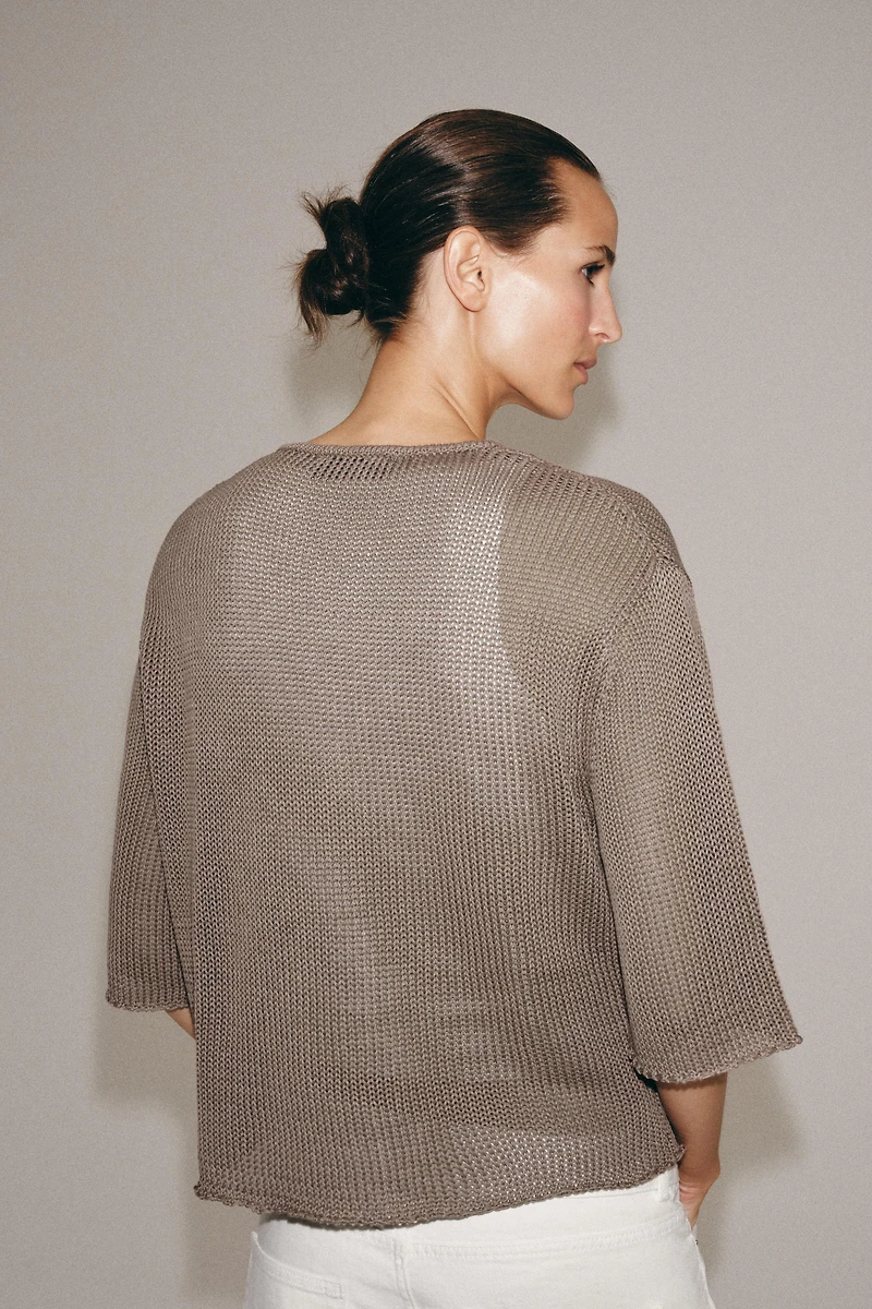 WIDE SLEEVE CARDIGAN