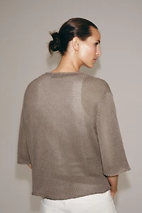 WIDE SLEEVE CARDIGAN