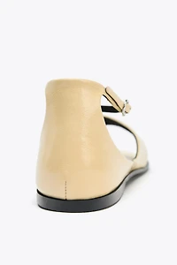LEATHER TOE SANDALS