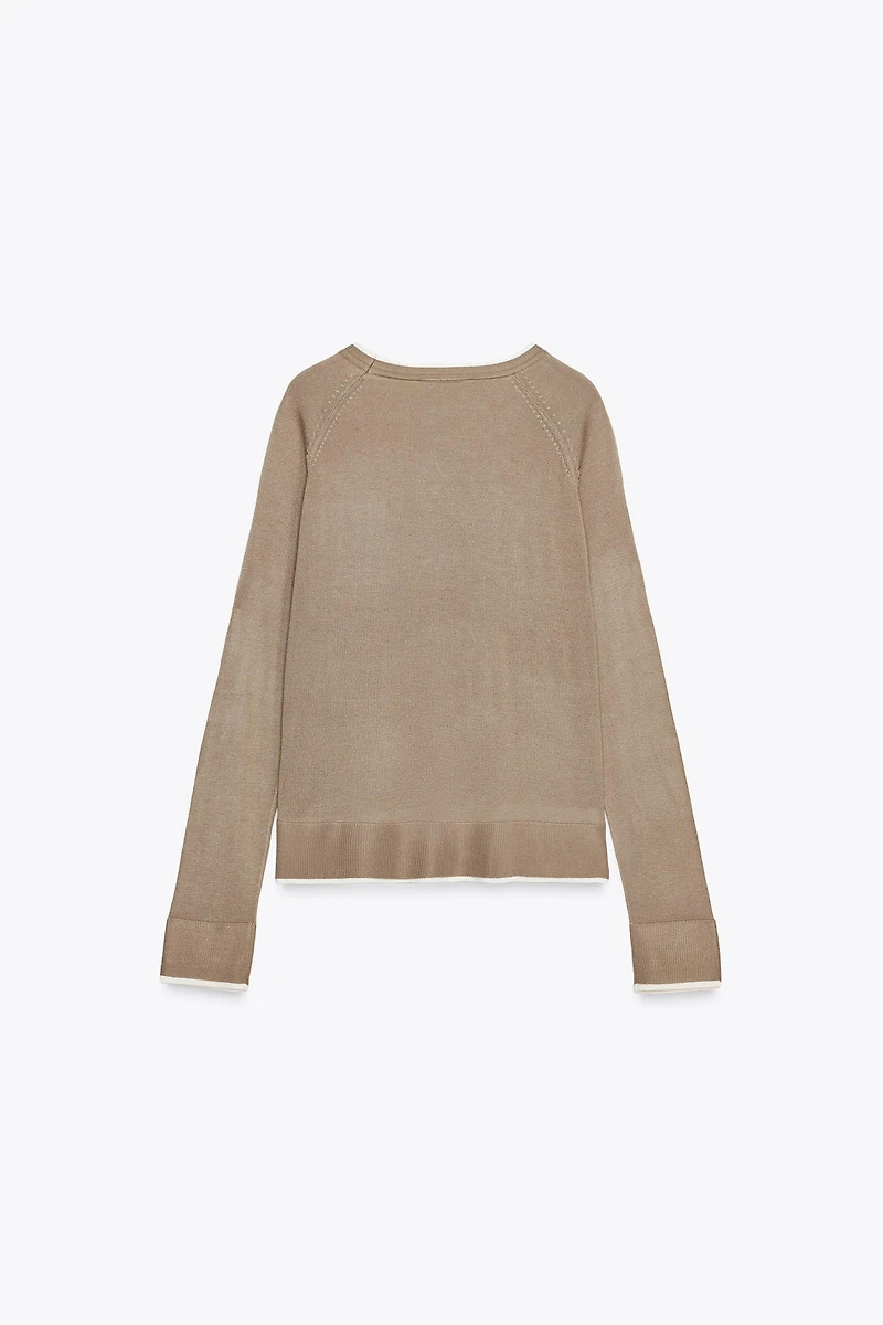 DOUBLE KNIT SWEATER
