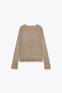 DOUBLE KNIT SWEATER