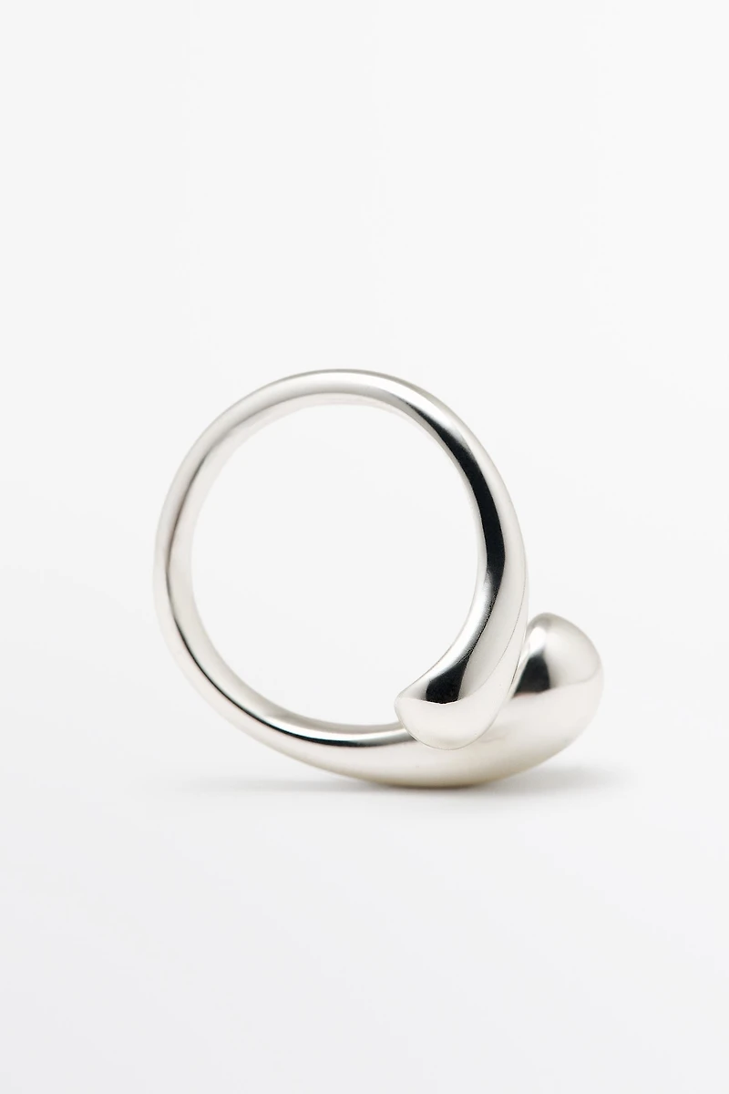 Bague double goutte