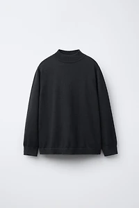 PULL COL CHEMINÉE EN MAILLE FINE