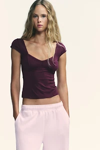 LYOCELL LACE TOP