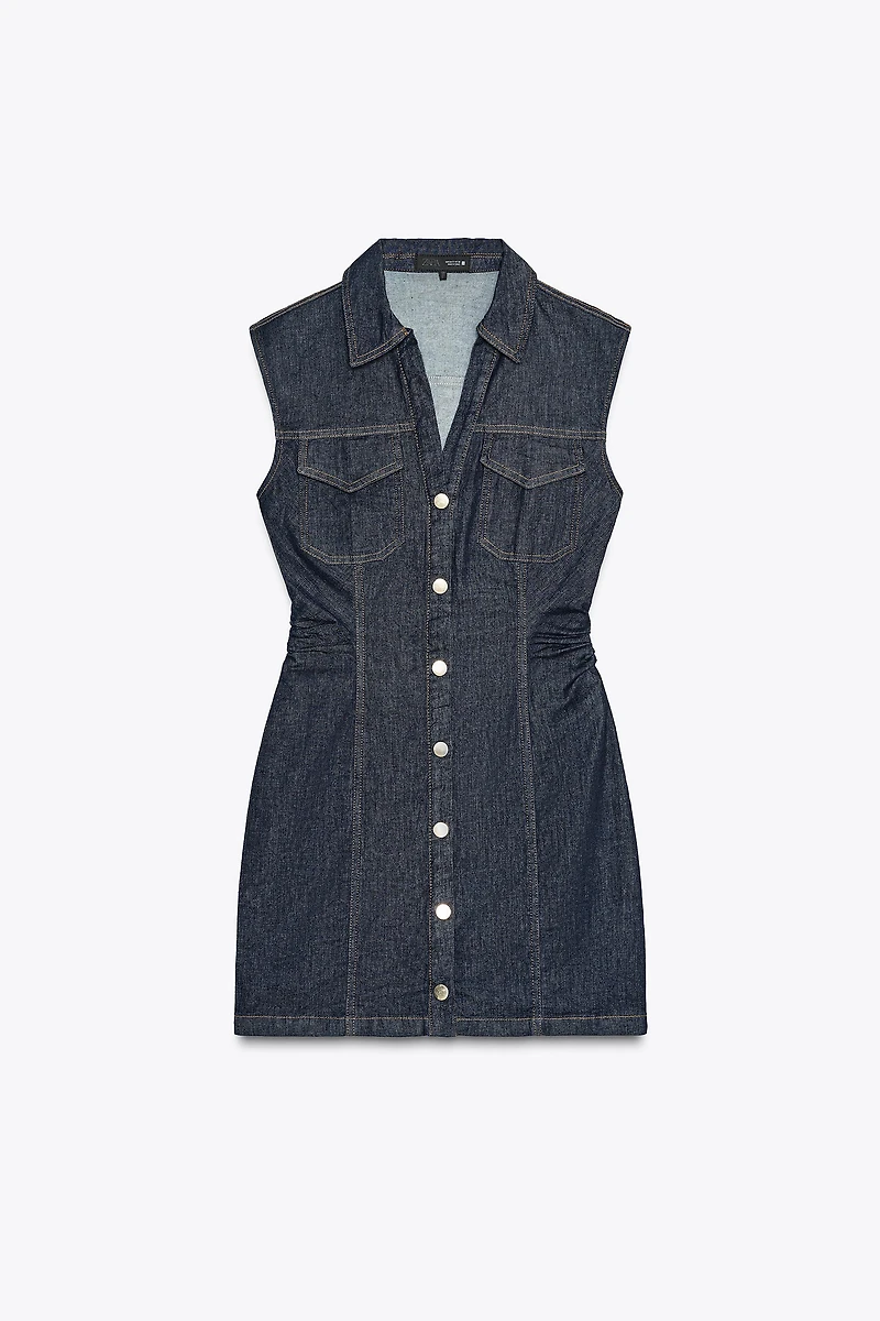 Z1975 DENIM MINI DRESS