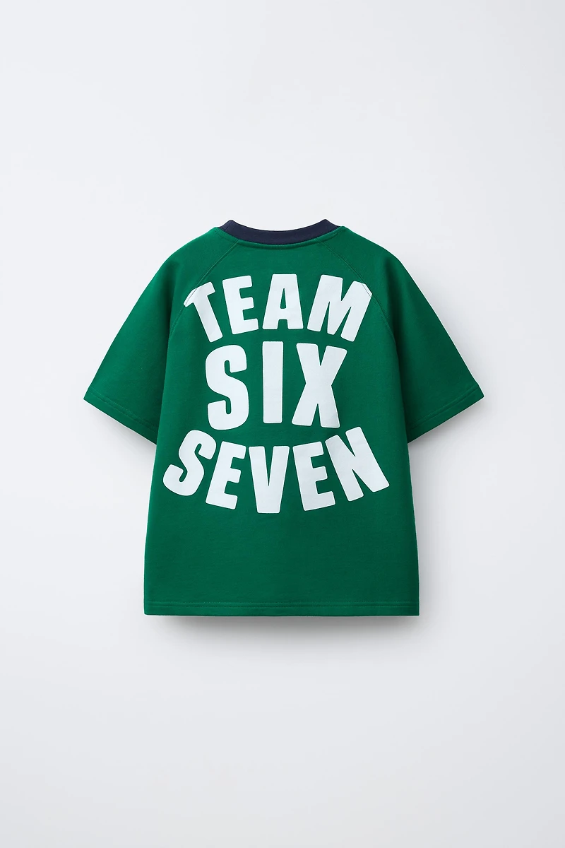 TEAM SIX SEVEN PRINTED T-SHIRT