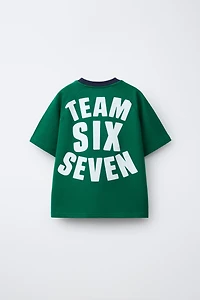 TEAM SIX SEVEN PRINTED T-SHIRT