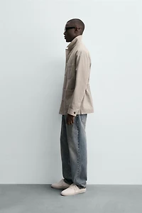 HERRINGBONE REGULAR FIT JACKET
