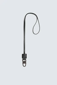 LEATHER PENDANT KEYCHAIN