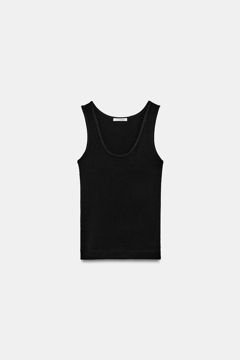 WIDE STRAP TOP