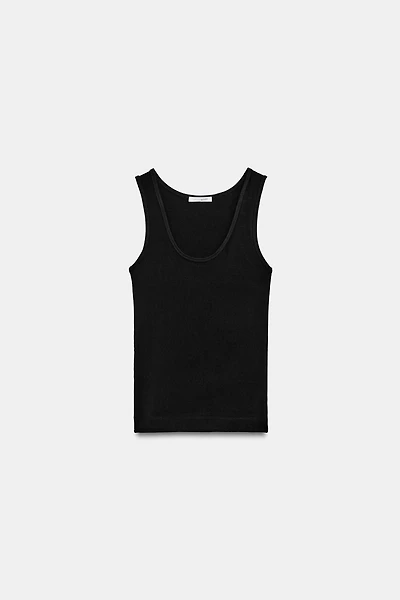 WIDE STRAP TOP