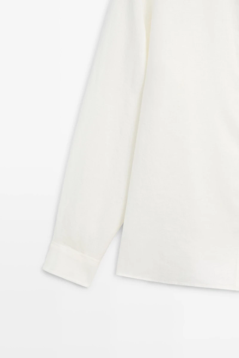 100% linen regular fit shirt