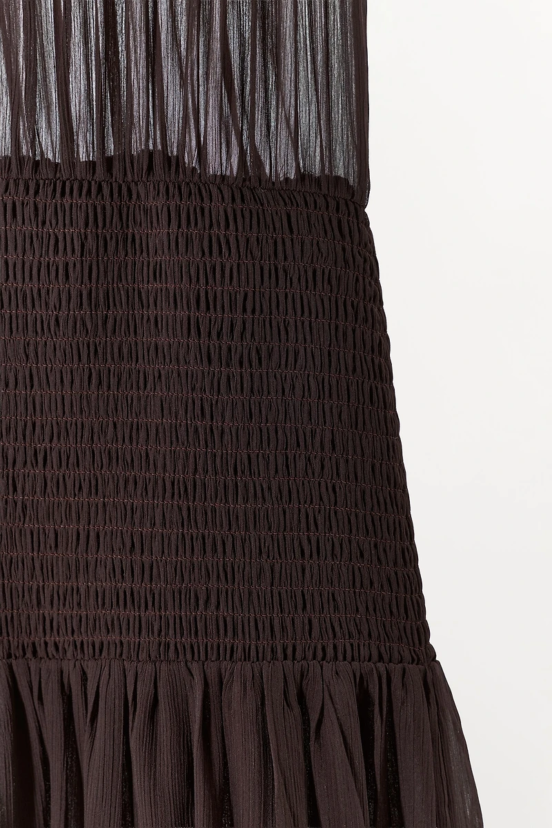 LACE STRAP DRESS
