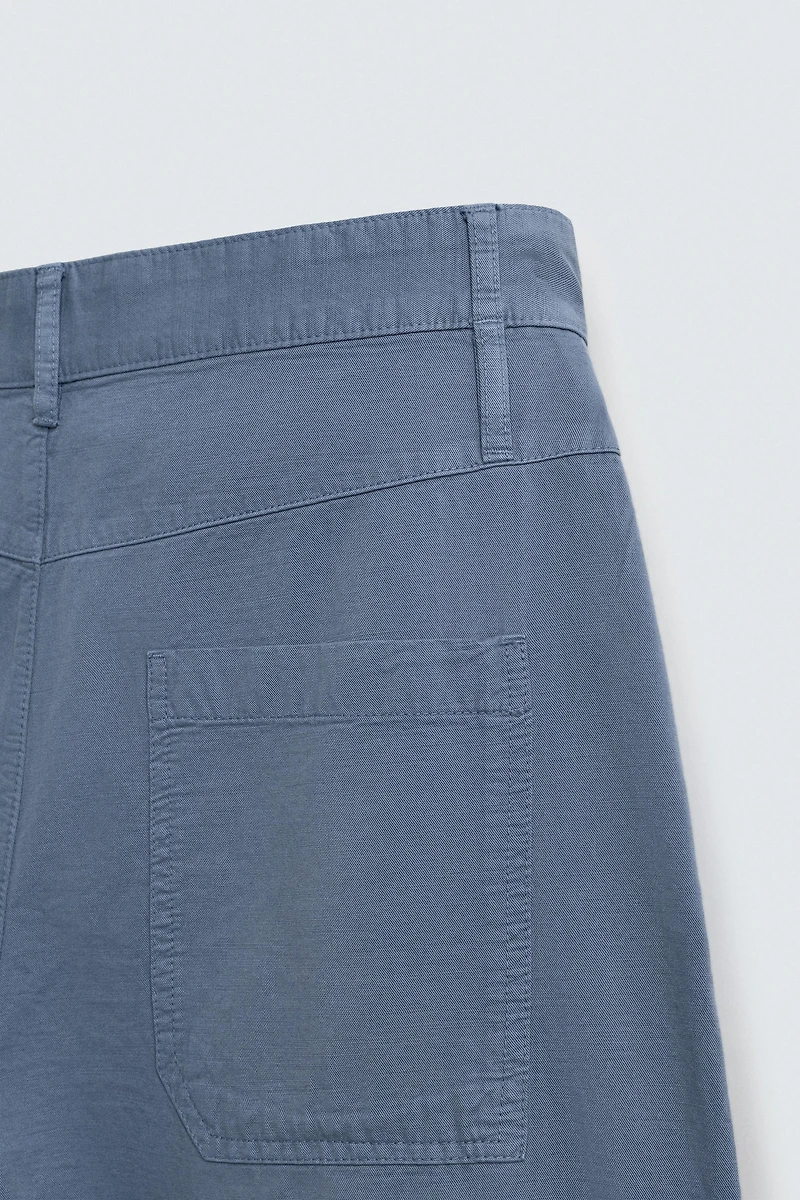 PLEATED BALLOON FIT PANTS