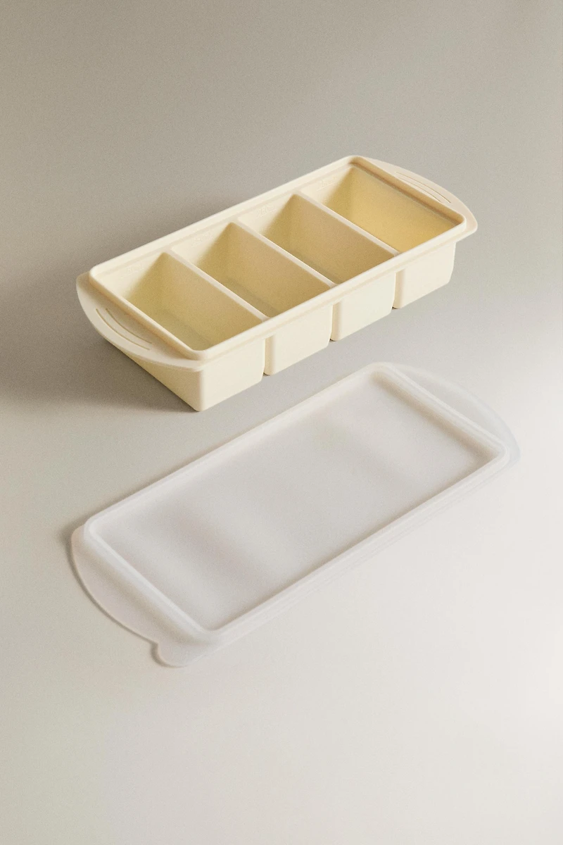 SILICONE COMPARTMENT CONTAINER