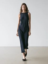 Robe midi fluide
