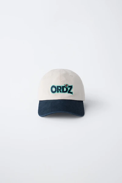 EMBROIDERED LOGO CAP