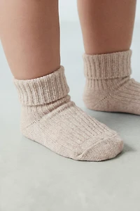 FOUR-PACK OF RIBBED SOCKS WITH BOX