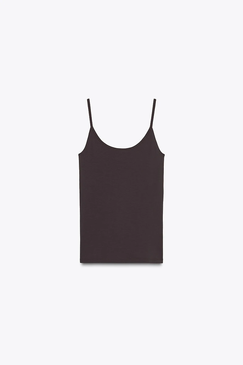 T-SHIRT LYOCELL AVEC TOP INTÉRIEUR