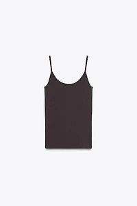 T-SHIRT LYOCELL AVEC TOP INTÉRIEUR