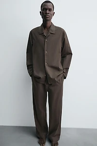 CHEMISE PYJAMA JACQUARD