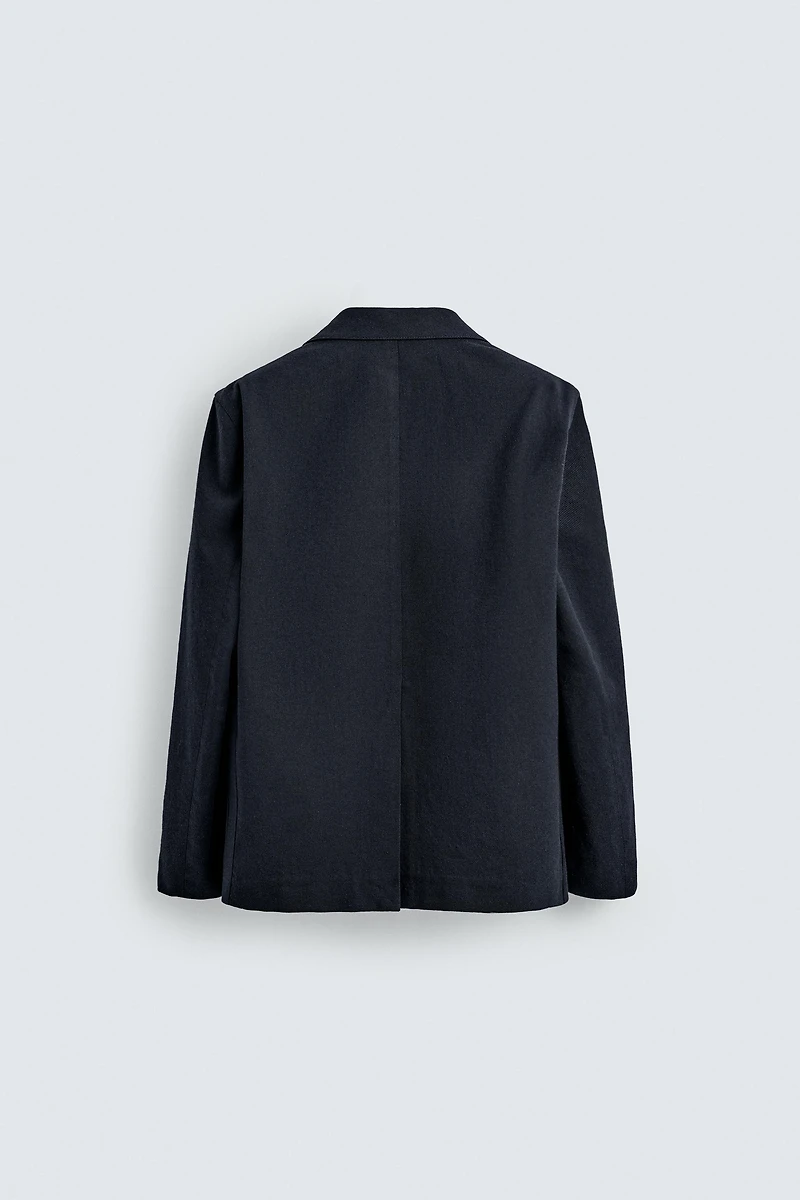 VESTE À POCHES AVEC LAINE