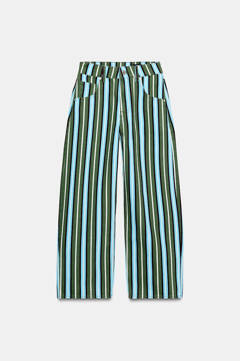 Z1975 STRIPED BARREL JEANS