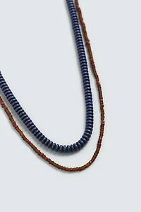 COLLIERS COMBINÉS LOT DE 2 AARON LEVINE X ZARA