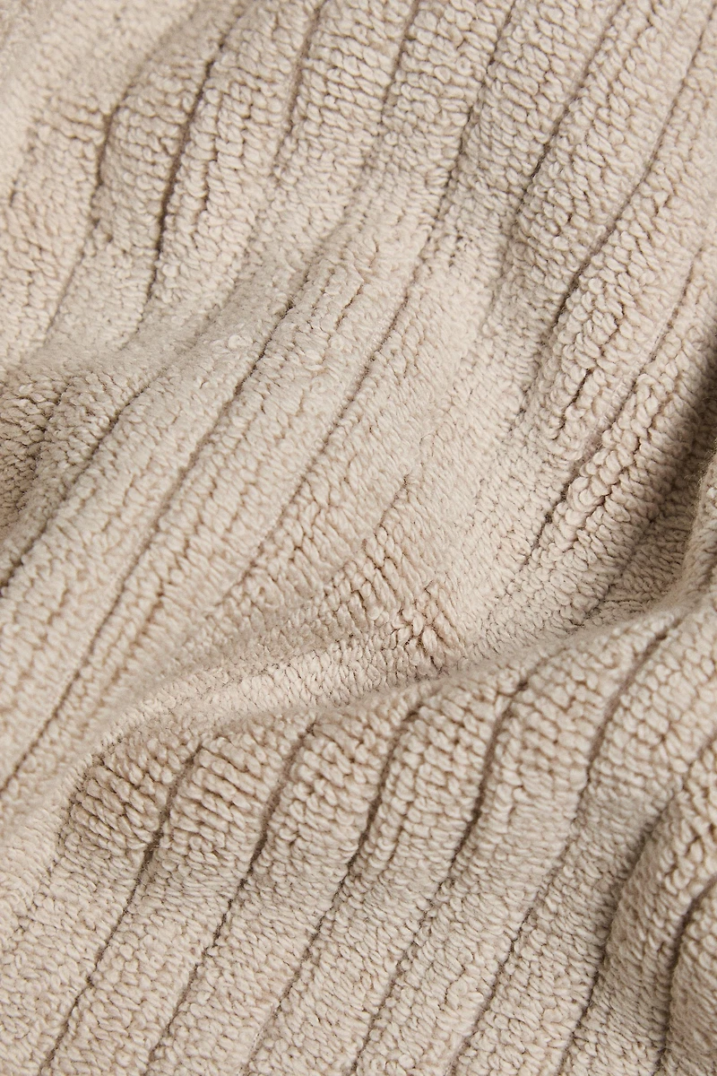 RIBBED TEXTURE BATH MAT