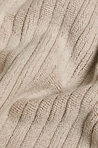 RIBBED TEXTURE BATH MAT